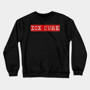 vintage retro plate Ice Cube Crewneck Sweatshirt